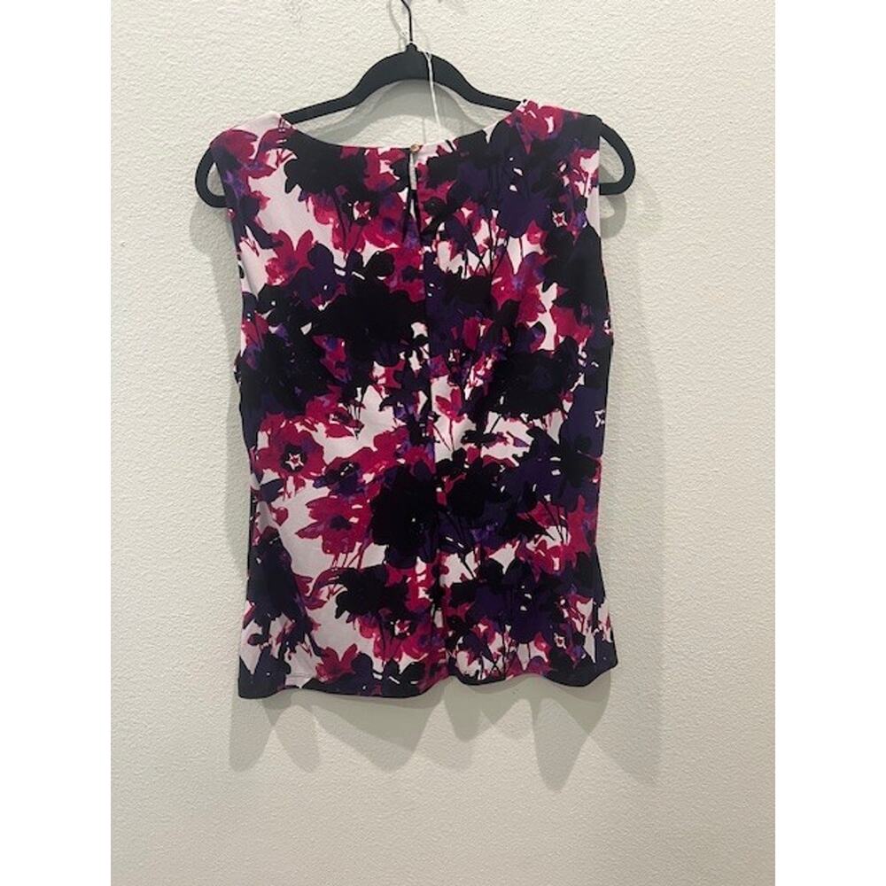 Calvin Klein Sleeveless Top Fushia, White, Purple and Black Size XL - Picture 2 of 3